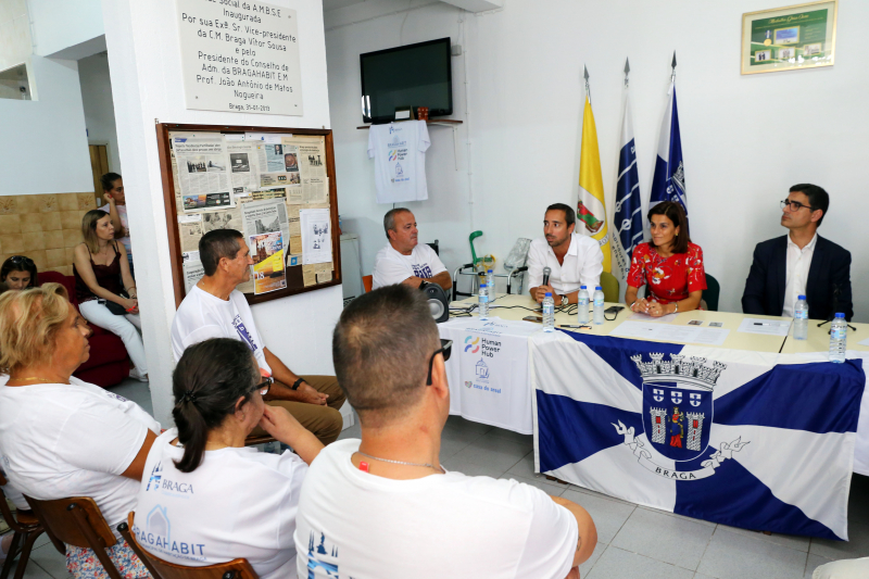 Protocolo visa partilha do material do Banco Ortopédico da Associação de Moradores das Enguardas