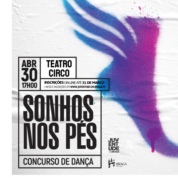Candidaturas abertas ao concurso de dança 'Sonhos nos Pés'