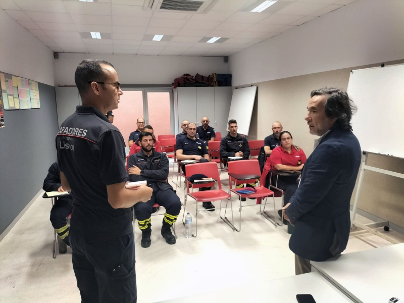 Bombeiros Sapadores de Braga recebem curso técnico de Substâncias Perigosas