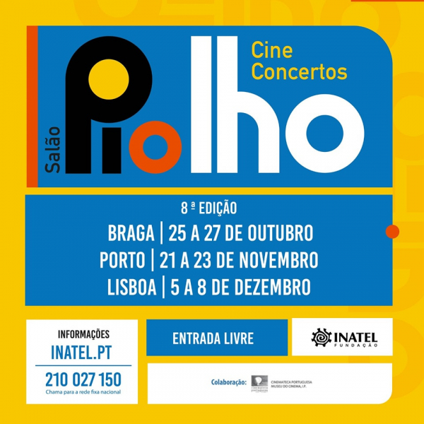 Braga acolhe Salão Piolho Cine-Concertos
