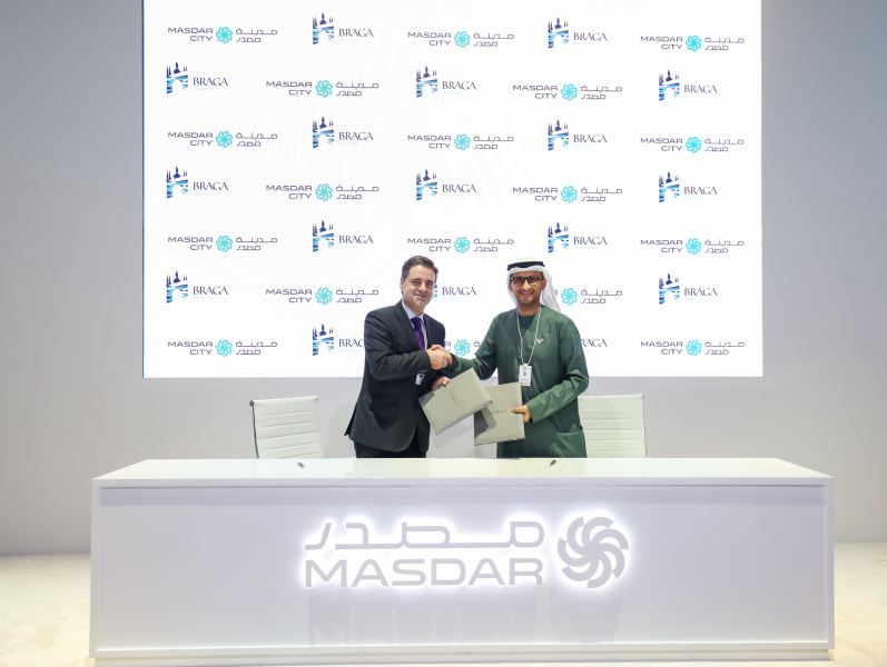 Braga assina acordo com a cidade modelo de Masdar em Abu Dhabi