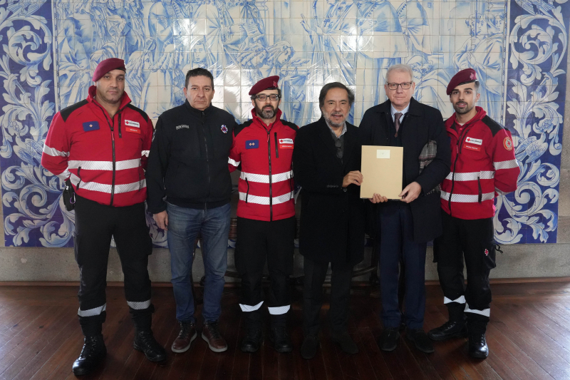 Município de Braga entrega cartões-refeição aos voluntários de proteção e socorro