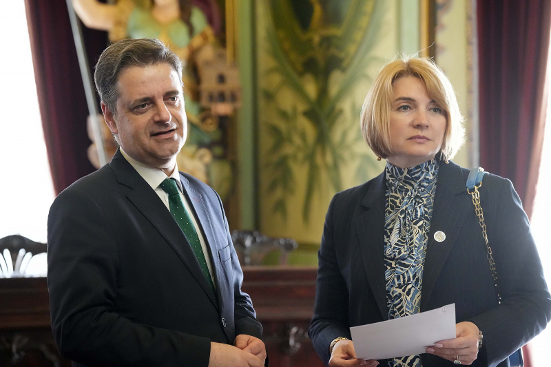 Embaixadora da Ucrânia de visita a Braga