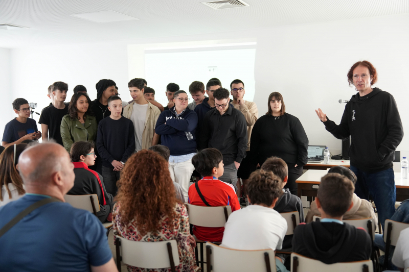 Alunos da Secundária de Maximinos apresentaram projecto de media arts