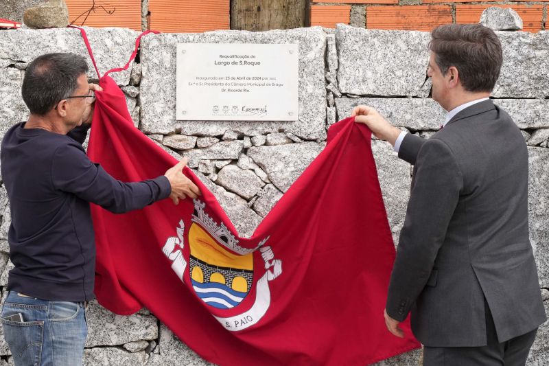 Largo de São Roque renovado para servir a comunidade