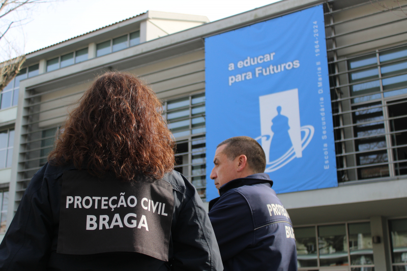 Proteção Civil de Braga envolveu cerca de 1300 alunos em ações de sensibilização em 2025