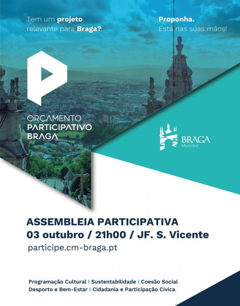 Assembleia Participativa realiza-se a 3 de Outubro na Junta de S. Vicente