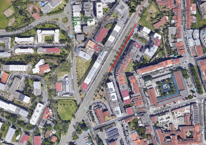 Remoção de espécies arbóreas na Avenida António Macedo pela Infraestruturas de Portugal