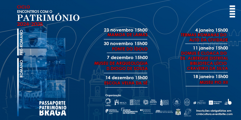 Ciclo de Encontros com o Património irá percorrer o património Pré-Romano e o Romano 