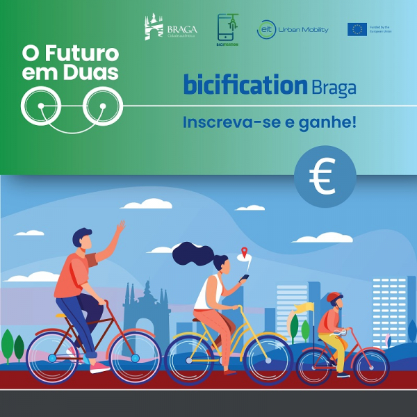 Projecto ´Bicification Braga´ permite aos utilizadores de bicicleta acumular dinheiro para gastar no comércio local