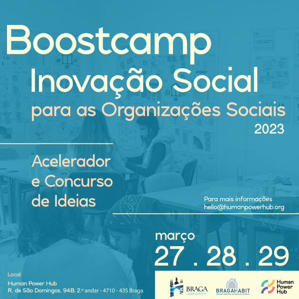Município de Braga e Human Power Hub lançam boostcamp de inovação social