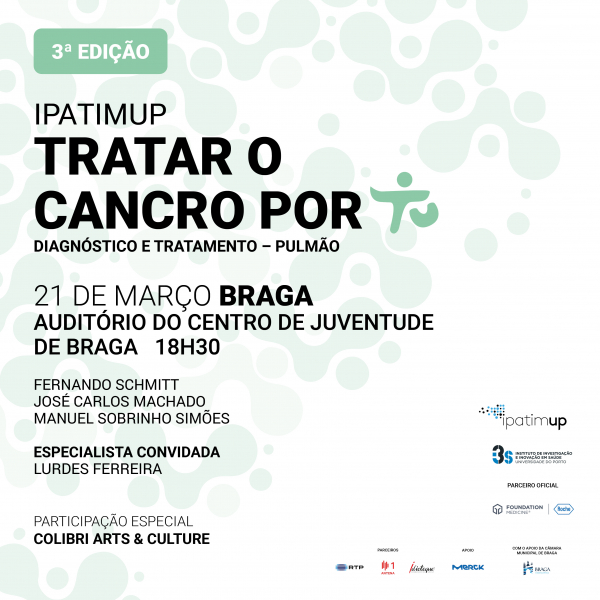 Ciclo de conversas "Tratar o Cancro por Tu" regressa a Braga esta Quinta-feira