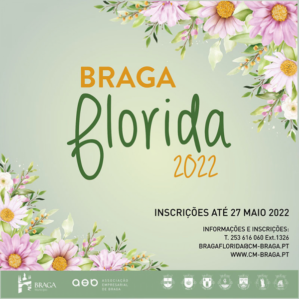 ‘Braga Florida’ com inscrições abertas até 27 de Maio