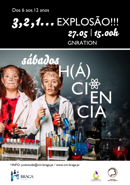 ‘Sábados h(á) Ciência’ no gnration a 27 de Maio