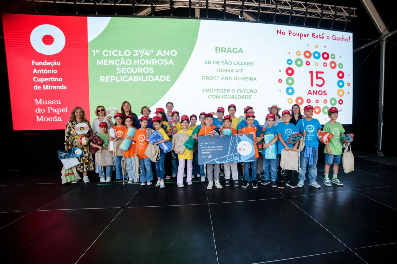 Escolas de Braga distinguem-se entre os vencedores do Concurso Final do projeto “No Poupar Está o Ganho”