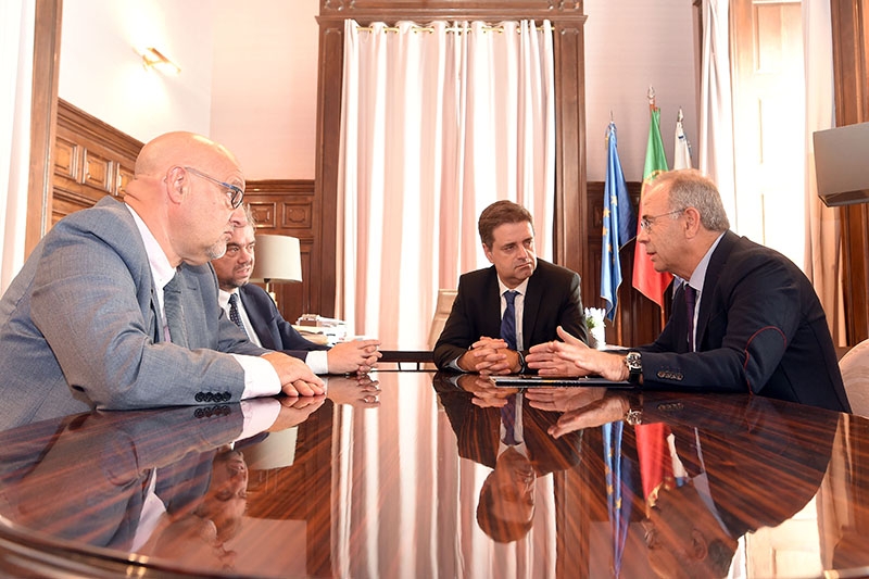 Ricardo Rio recebeu Alcaide de Santiago de Compostela