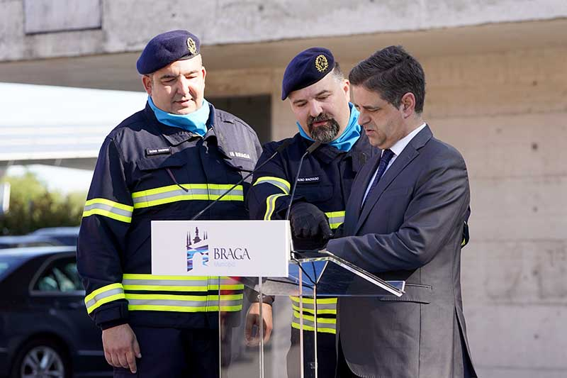 Compromisso é palavra de ordem para o novo Comandante dos Bombeiros Sapadores de Braga