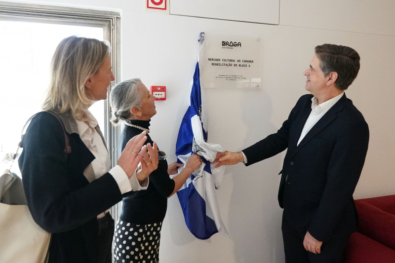 Inauguração das Obras de Reabilitação do Bloco A do Mercado Cultural do Carandá