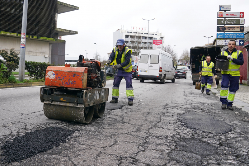 Braga reforça intervenções preventivas e correctivas devido a condições meteorológicas anormais