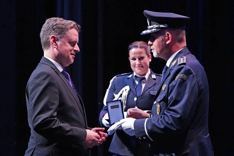 Município de Braga distinguido com Medalha de Mérito e Valor Policial Grau Ouro da PSP