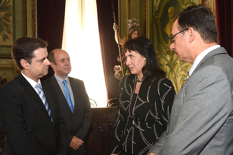 Embaixadora da Ucrânia de visita a Braga