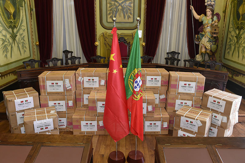 Braga recebeu equipamentos de protecção individual contra a Covid-19