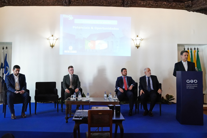 Conferência deu a conhecer oportunidades de negócio no Brasil