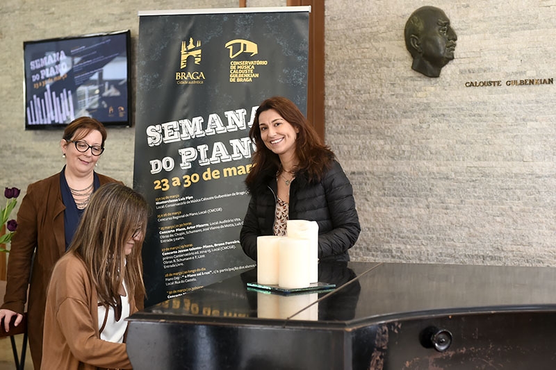 Semana do Piano traz a Braga Pedro Burmester e Artur Pizarro