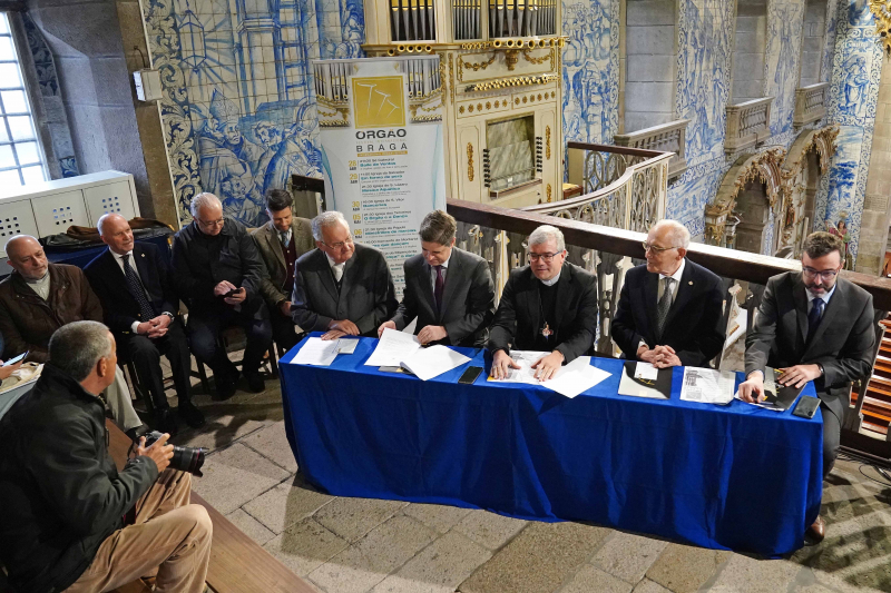 9ª edição do Festival Internacional de Órgão de Braga decorre de 28 de Abril a 14 de Maio