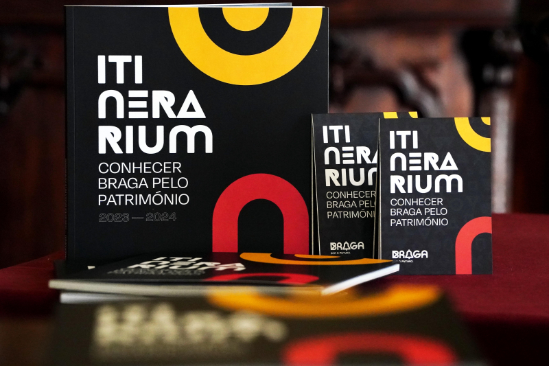 Município de Braga apresenta livro “Itinerarium – Conhecer Braga pelo Património 2023/2024”