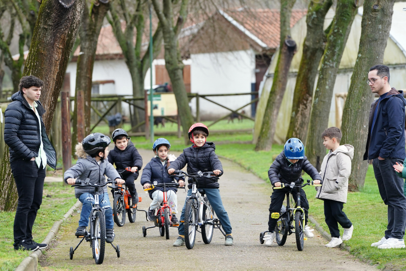 “Rodinhas na Quinta” ensina crianças a andar de bicicleta na Quinta Pedagógica de Braga