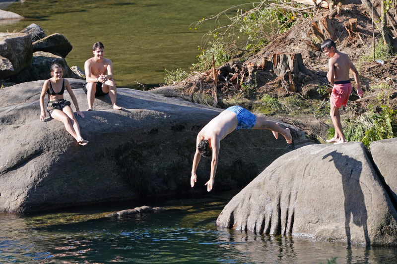 Praia Fluvial de Cavadinho preparada para receber o público com todo o conforto e segurança