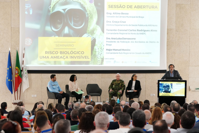 Protecção Civil do Cávado realizou seminário sobre riscos biológicos
