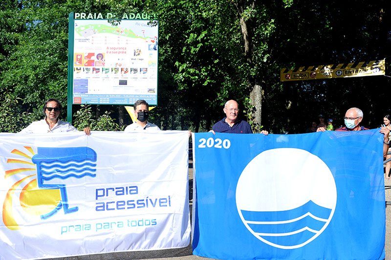 Praia Fluvial de Adaúfe hasteia Bandeira Azul pelo quinto ano consecutivo