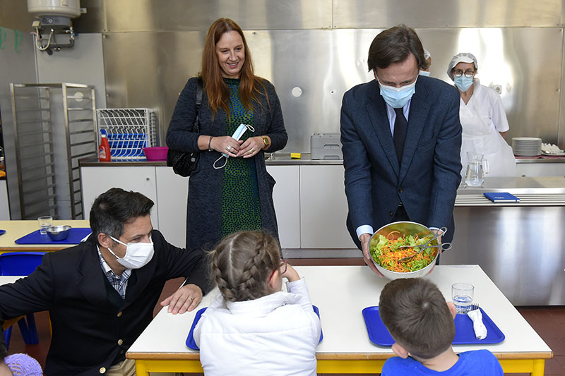 Município de Braga assinalou Dia da Alimentação com almoço partilhado na EB1 de S. João do Souto