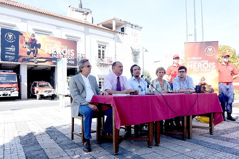 Bombeiros Voluntários de Braga lançam campanha de angariação de sócios