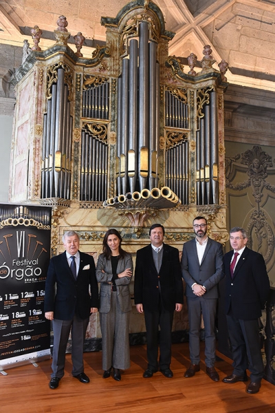 Festival de Órgão é marca Cultural de Braga
