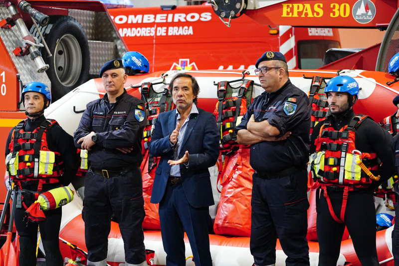 Bombeiros Sapadores de Braga aptos para intervenção e resgate em águas bravas 