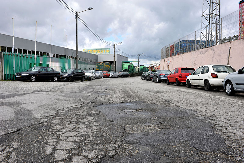 Município de Braga avança com requalificação da Rua Parque Comercial em Nogueira