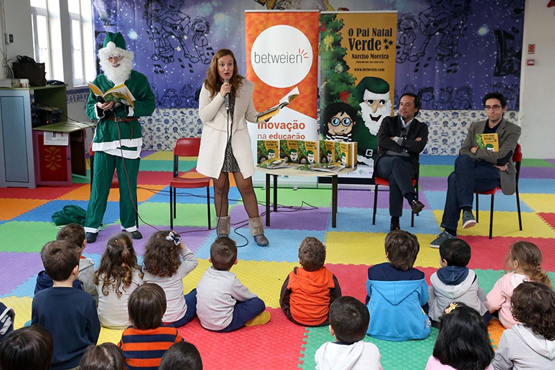 ´O Pai Natal Verde´ sensibiliza crianças para adoptar comportamentos ambientalmente responsáveis