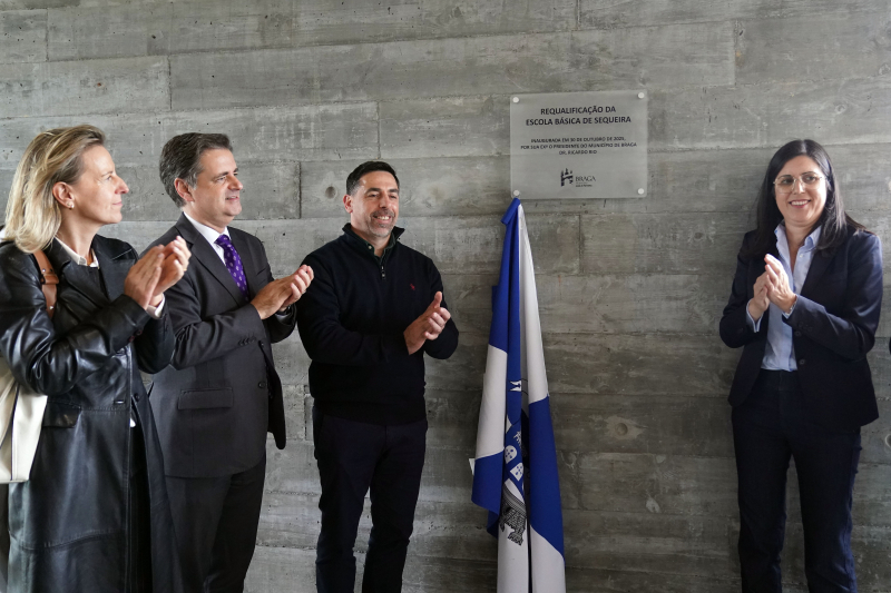Município de Braga conclui reabilitação da Escola de Sequeira