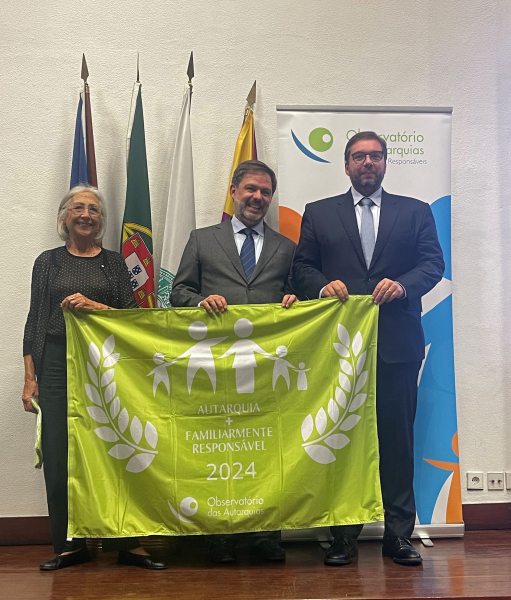 Braga distinguida como Autarquia Familiarmente Responsável