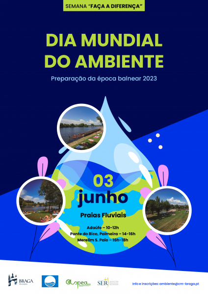 Dia Mundial do Ambiente - Actividades nas praias fluviais do Concelho