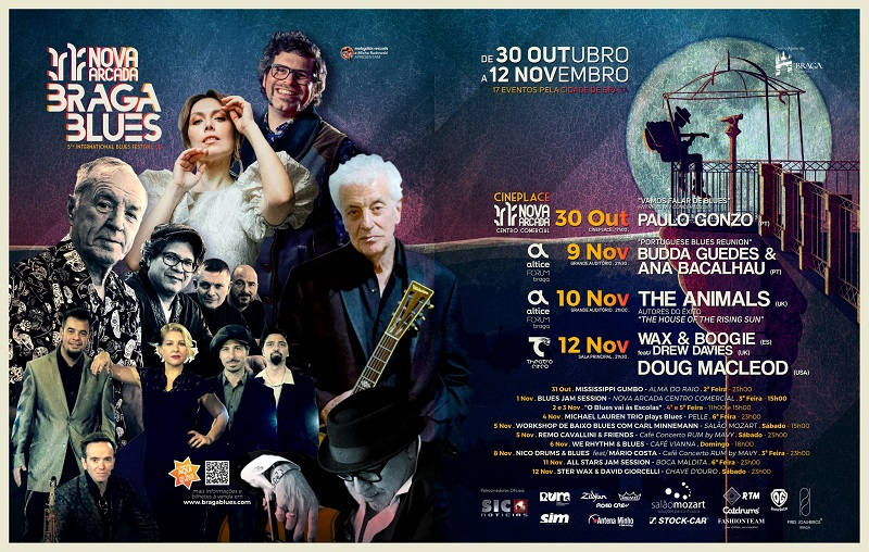 Braga dá palco a 17 eventos de música blues