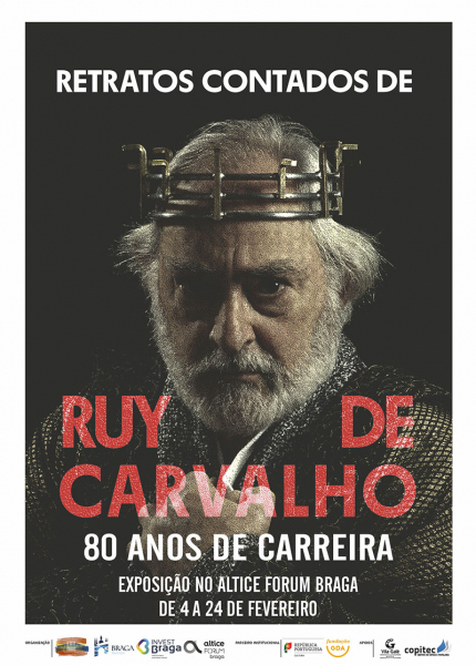 Braga recebe exposição ‘Retratos Contados de Ruy de Carvalho’