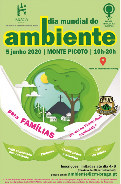 Município assinala o Dia Mundial do Ambiente com actividades no Monte Picoto