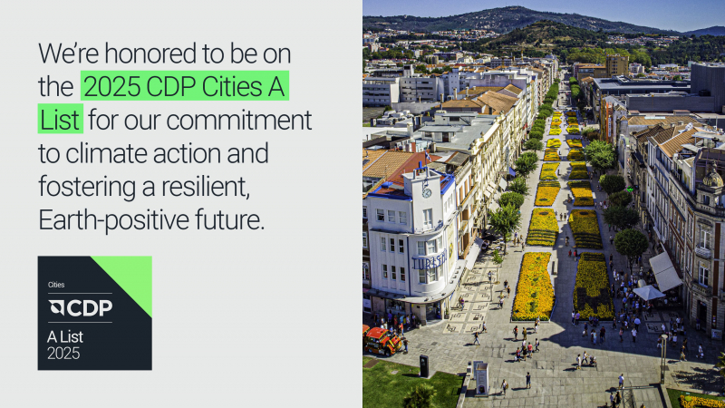 Braga destaca-se entre as cidades líderes em acção climática