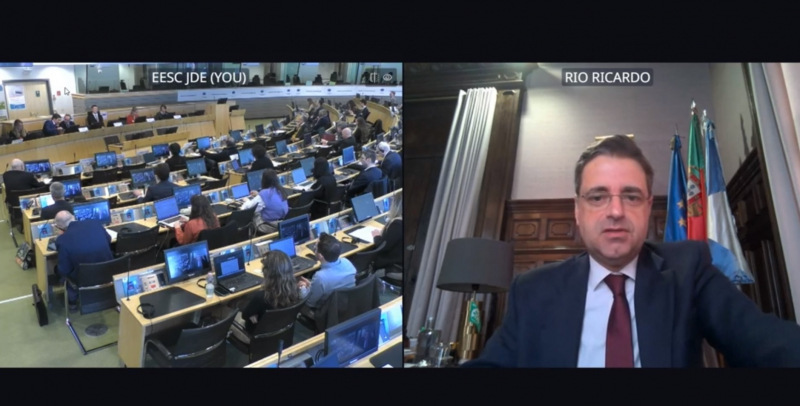 Ricardo Rio defende maior vontade política da Comissão Europeia na promoção dos ODS
