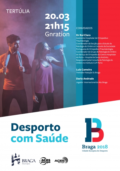 ‘Desporto com Saúde’ é tema de tertúlia
