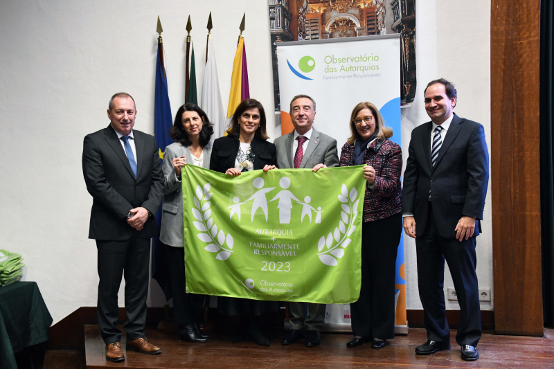 Braga recebeu bandeira de “Autarquia Familiarmente Responsável”